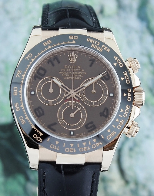 (image for) A ROLEX 18K ROSE GOLD DAYTONA COSMOGRAPH / 116515LN